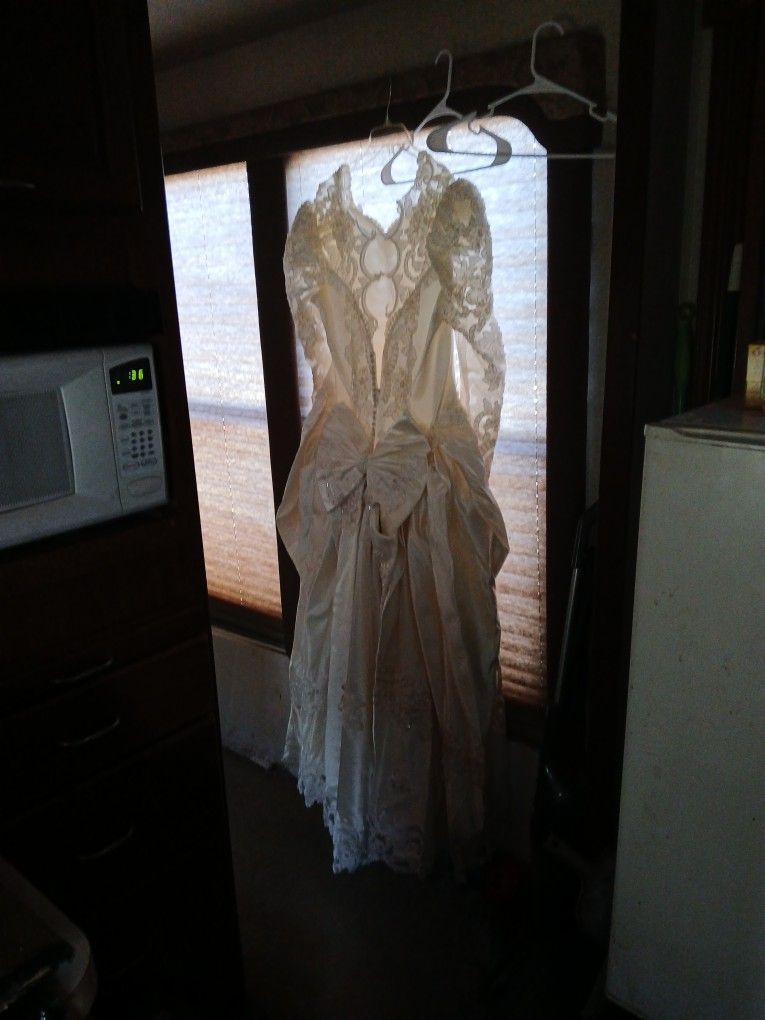 Wedding dress.