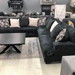 Lavernett 3 Piece Sectional $10 Down Payment And Financing Available