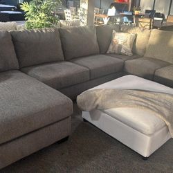 OM• $38 Initial • Brand New Clarington Sectional With Chaise 