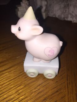 Precious Moments Birthday Train