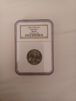2006 D SMS Nebraska MS 68  Quarter