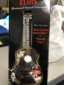 Elvis illuminated ornament