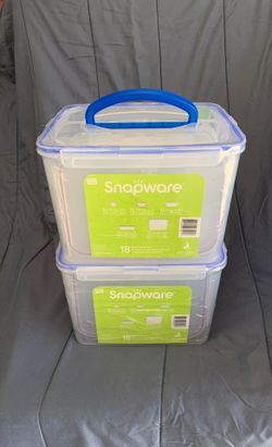 New set of Snap ware with 18 pice.