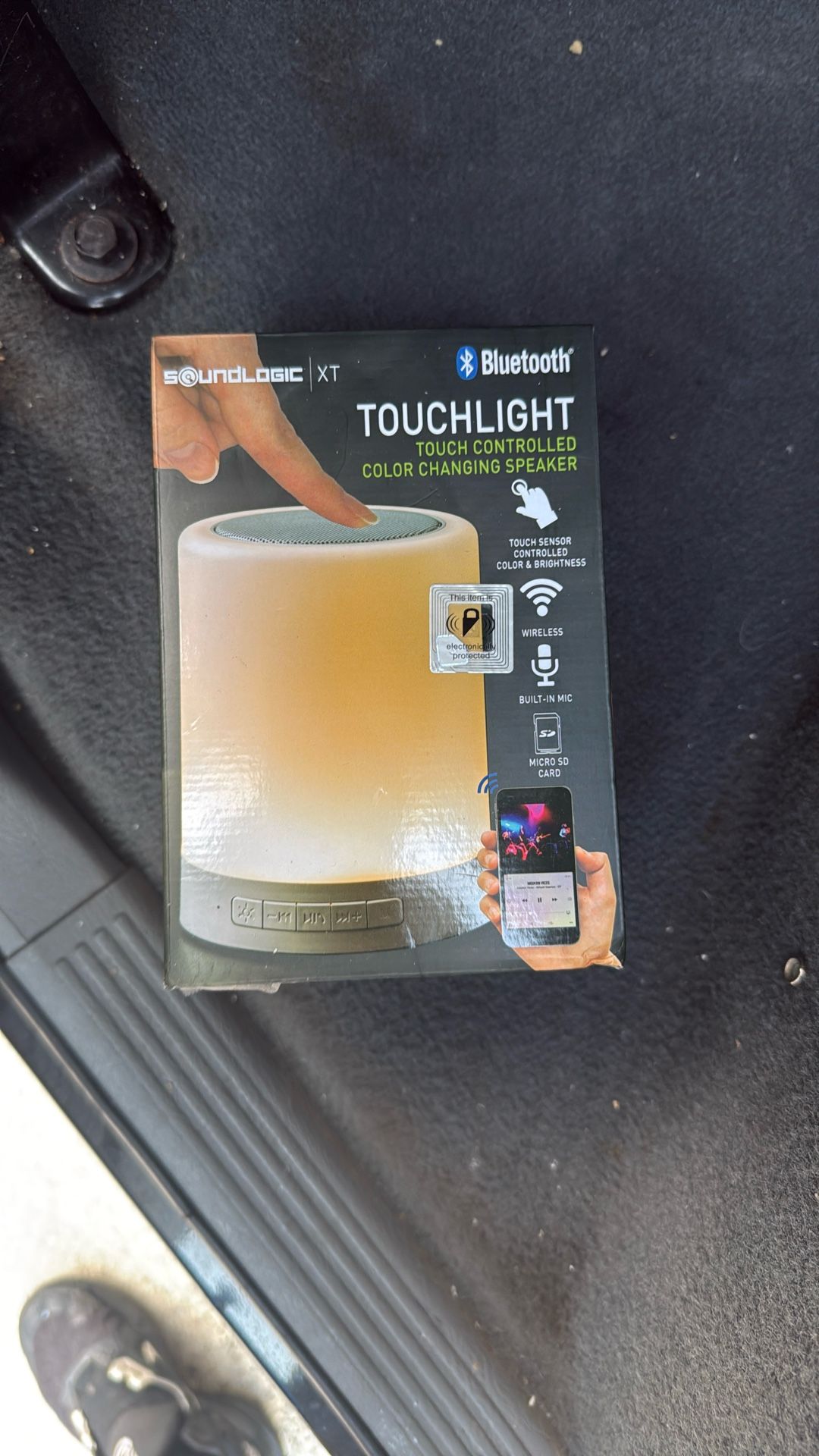 Bluetooth Sound, Logic, Touch, Light Speaker
