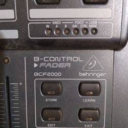 Behringer Control Fader Bcf 2000