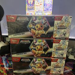 Prismatic Evolutions Booster Bundle & Suprise Box 
