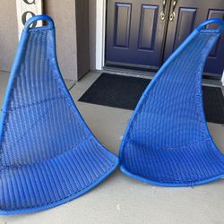 Outdoor Hanging Swings Blue