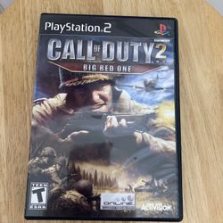 Ps2  Call Of Duty 2 Big Red One