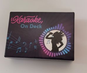 Karaoke Card Game
