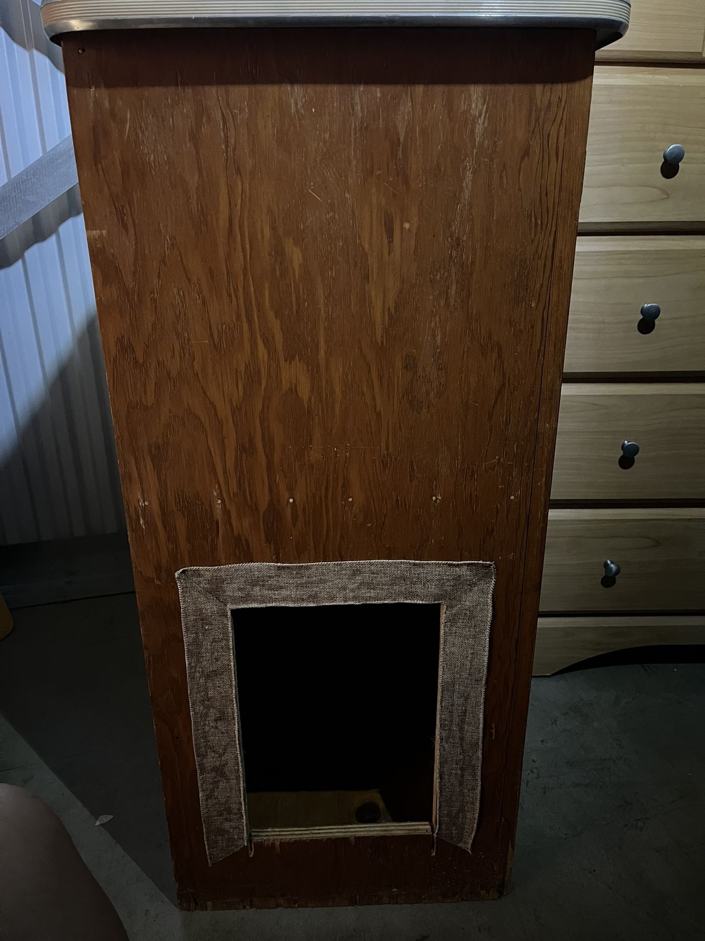 Hide A Litter Box Cabinet