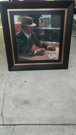 Large pic with frame
