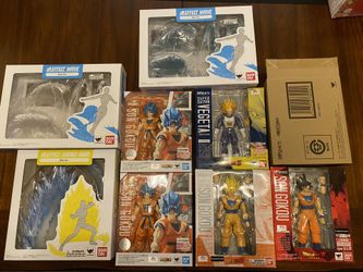 Dragonball Z Sh Figuarts Goku Trunks Vegeta Piccolo Cell SS Super Saiyan Android