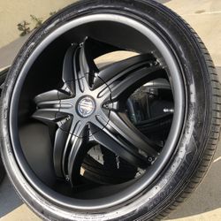 18” Rims And Tires