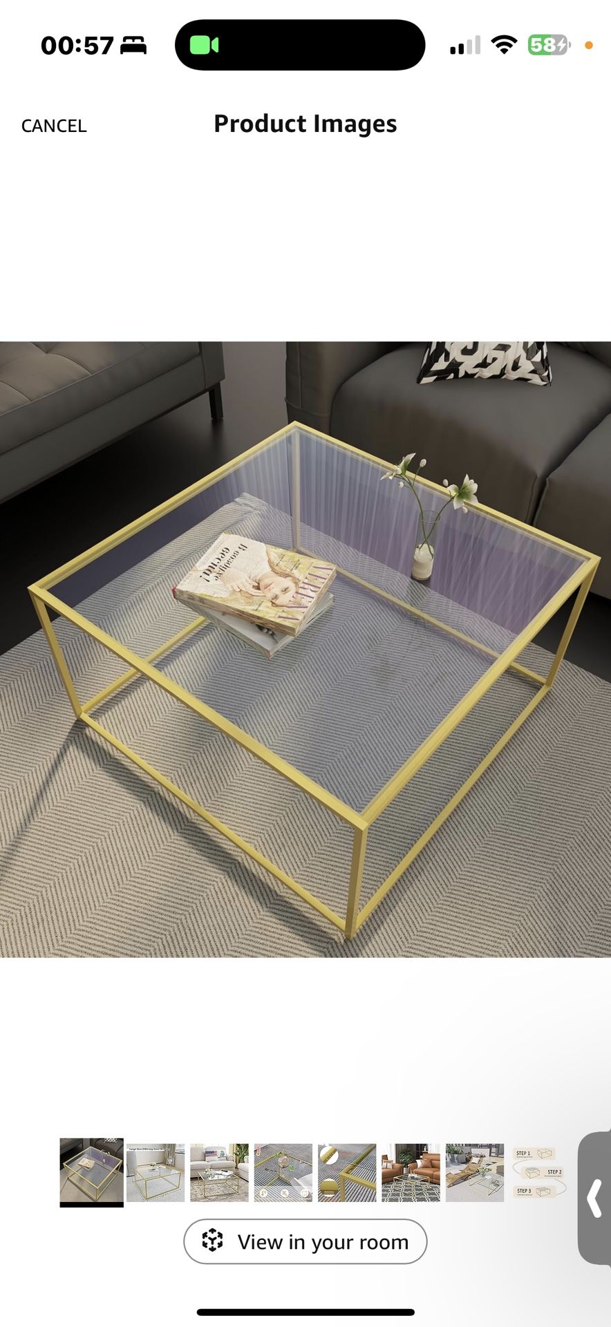 Glass Coffee Table
