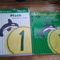Horizons HOMESCHOOL curriculum 1st Grade MATH