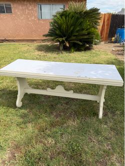 White table
