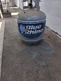FULL BLUE RHINO GAS TANK