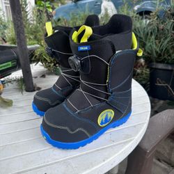 New - Burton Zipline Kids Snowboard Boots