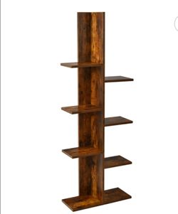NEW 8-shelf Bookcase Freestanding Tree shelf Display Storage Stand