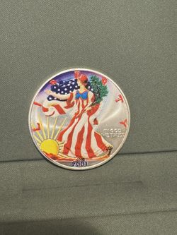 2001 American Silver Eagle 
