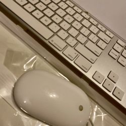 Apple Keyboard with Numeric Keypad and Mouse 