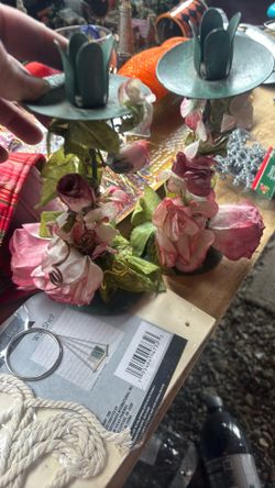Two Candle Holders 