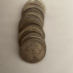 Franklin 90% Silver Piece