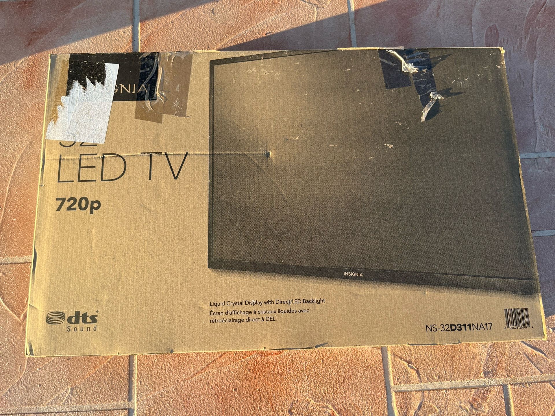 Insignia 32” LED TV 720P Brand New Unopened Box