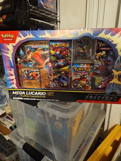 Pokemon Mega Lucario ex figure collection
