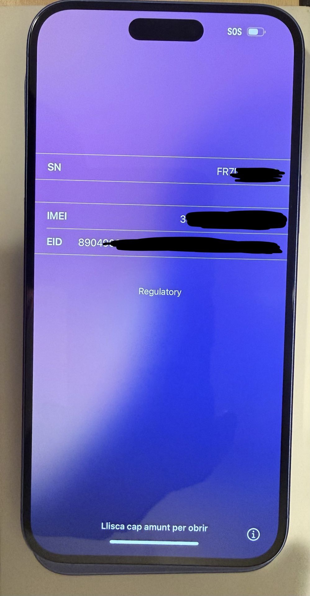 iPhone 16 Plus Ultramarine 128GB - UNLOCKED
