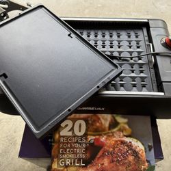GoWISE USA Electric Smokeless Grill