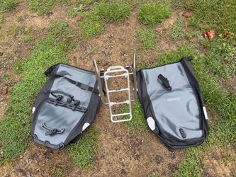 Waterproof Panniers and Rack for Bikepacking/commuting