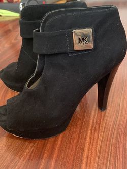 Michael Kors Black Heels Shoes Size 8