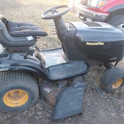 For Sale Poulan Pro Riding Lawnmower