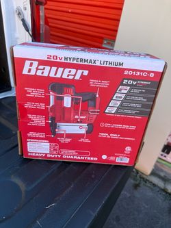 Bauer 20V Hypermax 18GA Brad Nailer Tool Only