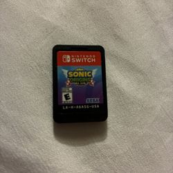 Nintendo switch Sonic Origins