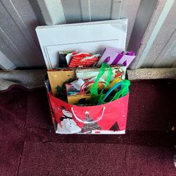 Bag Of Gift Bags And Gift Boxes