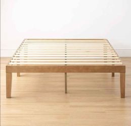 NEW Queen Wood Platform Bed Frame with extra room for storage