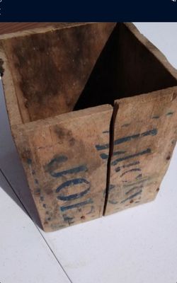 Antique Tobacco Box 