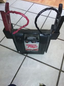booster pac es2500 u will have to order charger