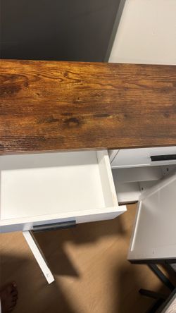 Farmhouse coffee bar table