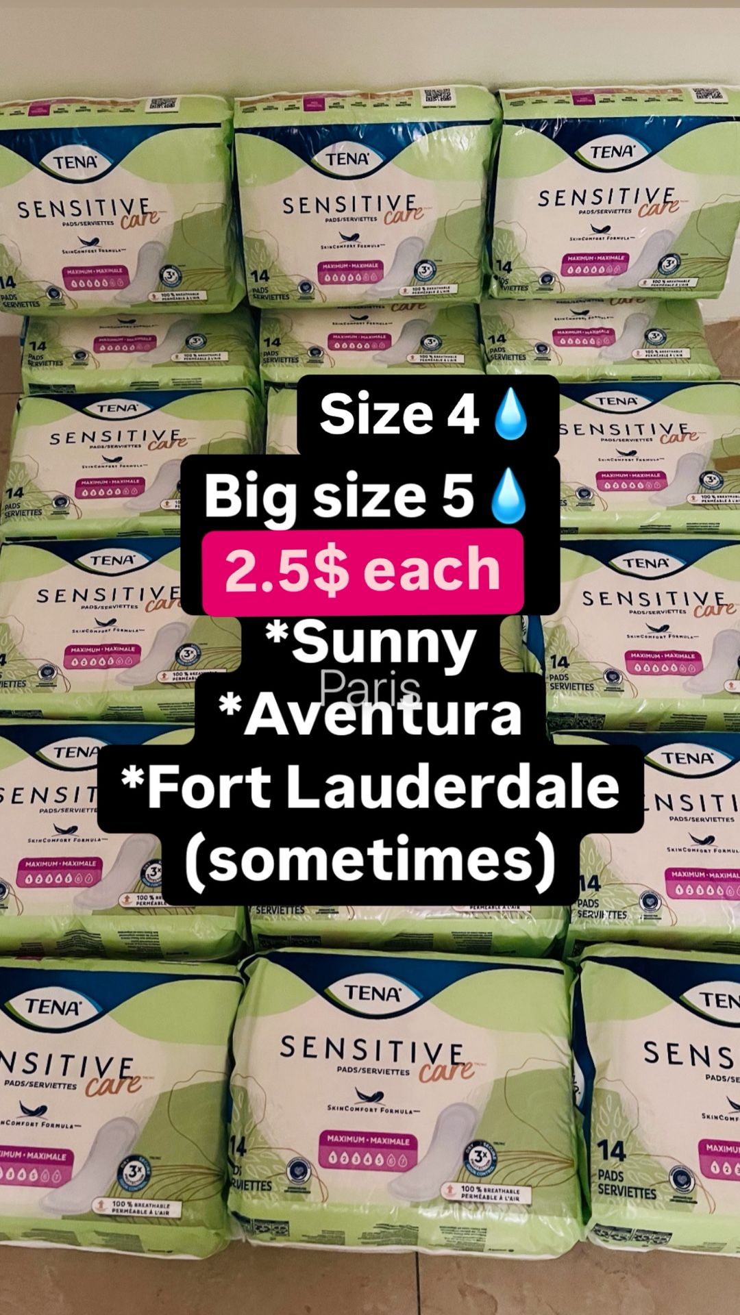 Tena Pads