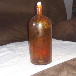 Vintage Glass Bottle 