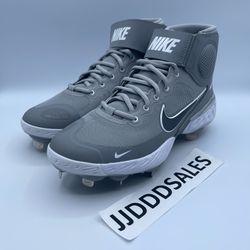 Nike Alpha Huarache Elite 3 React Mid Baseball Cleats CK0745-002 Men’s Size 7.5.