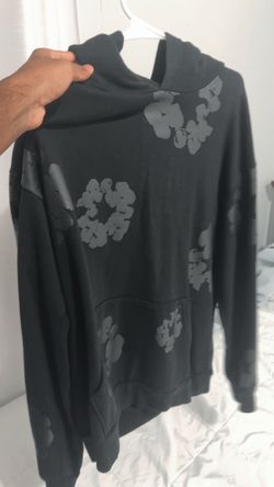 black denim tear set