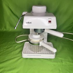 Salton Esspresso brewer 