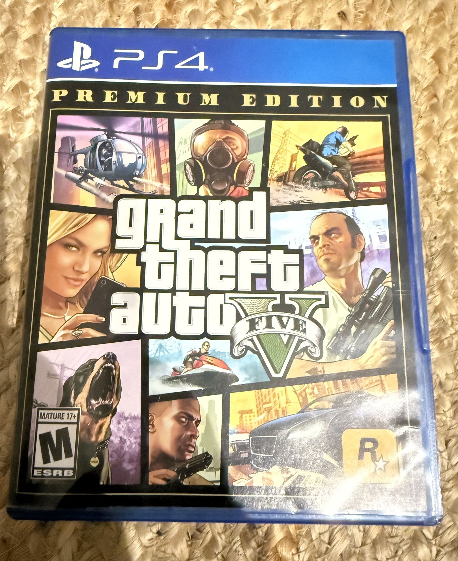 PlayStation PS4 Grand Theft Auto Five Video Game