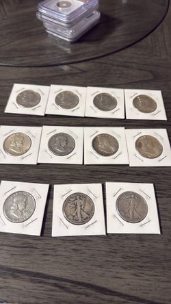 Silver half dollars 90%