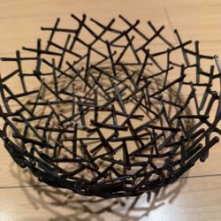 Michael Aram Bronze Twig Or Thatch Bowl