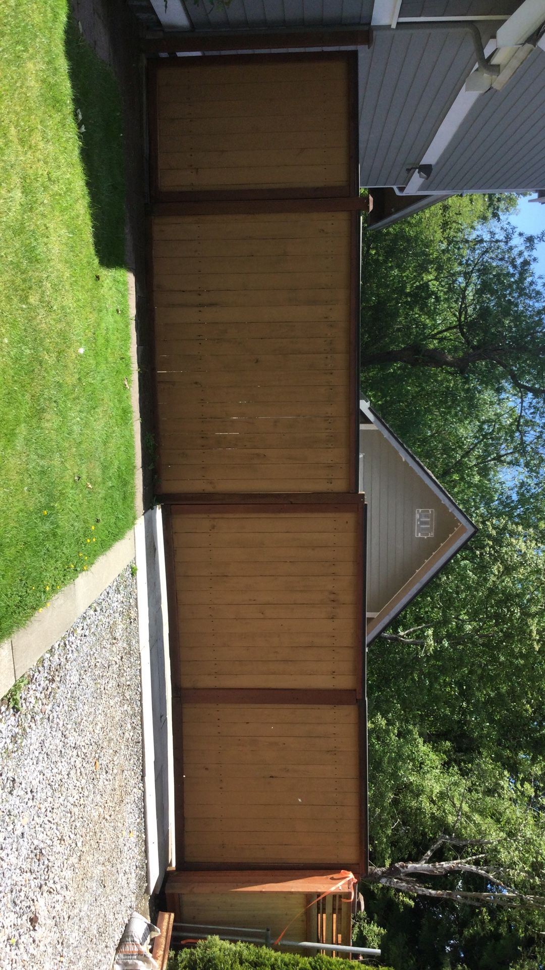 8 foot fence (1) 4 foot gate and (2) 6 foot gate